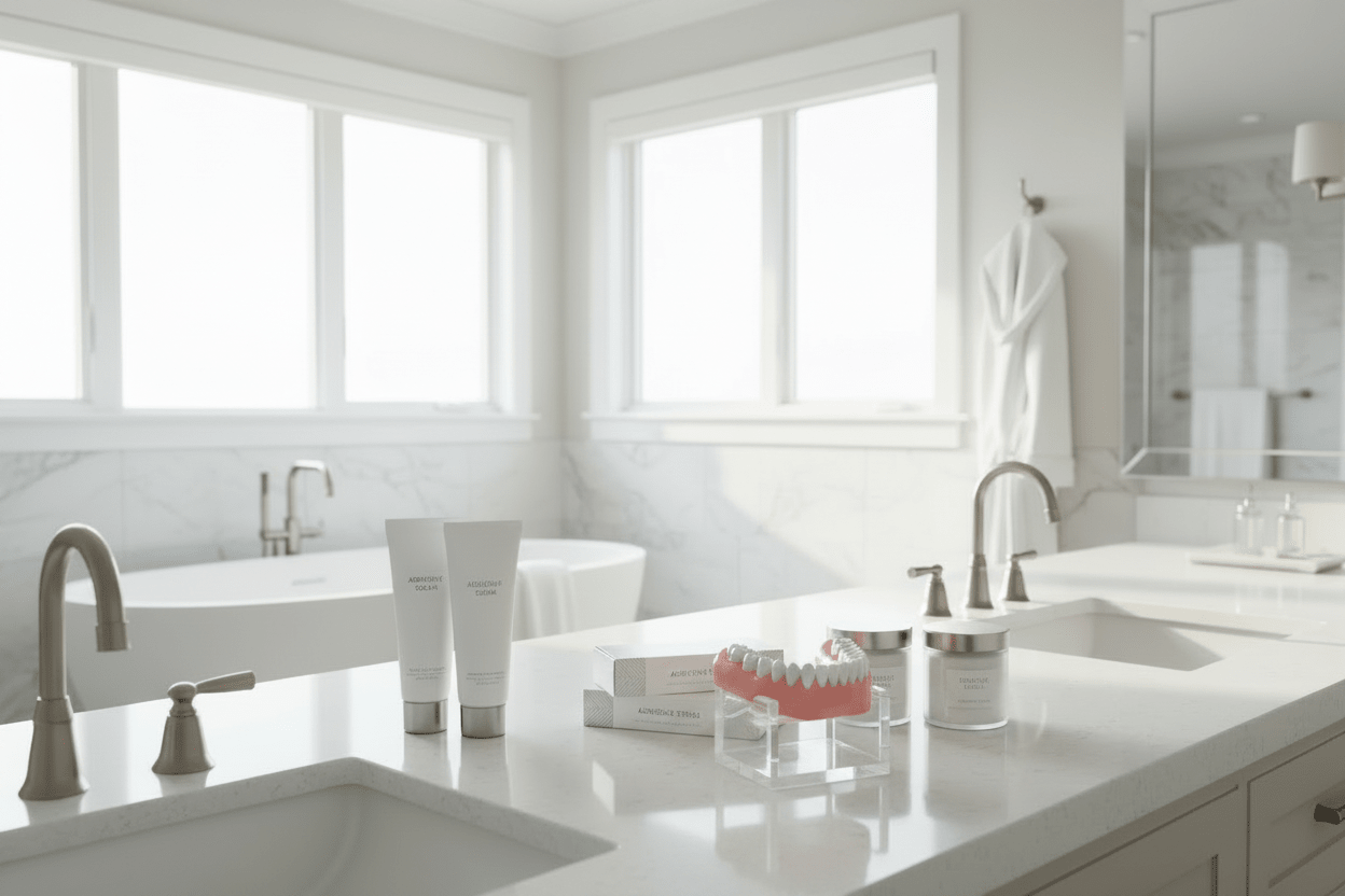 The Ultimate Guide to Denture Adhesives & False Teeth Adhesive Strips - Dr. B Dental Solutions