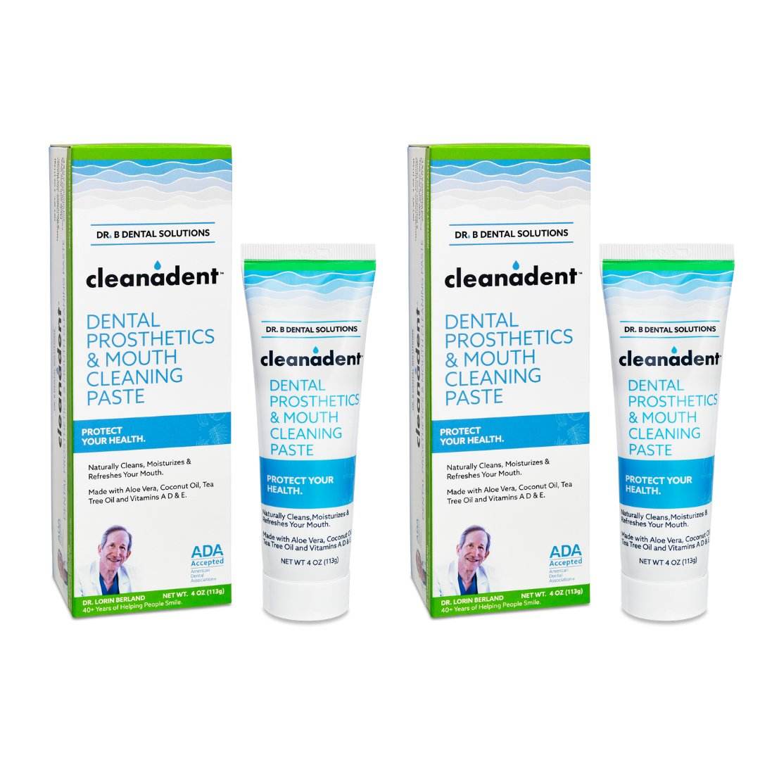 Cleanadent Paste - Dr. B Dental Solutions toothpaste for cleaning dentures, implants, all-on-4 and all dental prosthetics 15