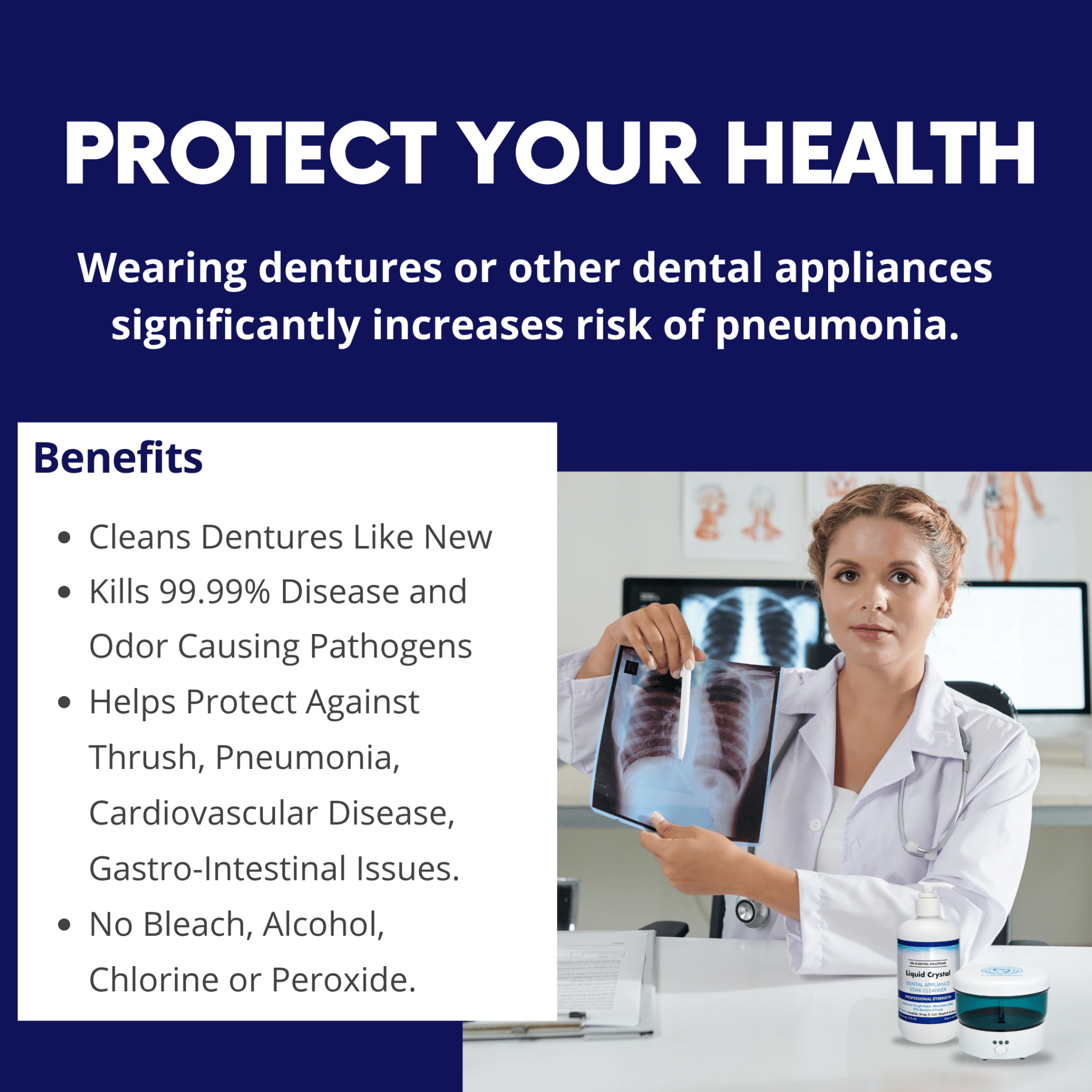 Dental Appliance Kit Case Pack 24 Units - Dr. B Dental SolutionsDental Appliance Kit Case Pack 24 Units2977Dr B Dental SolutionsL - APPKIT - CASECrystal LiquidDental Appliance Kit Case Pack 24 Units