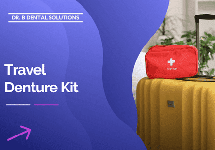 Cleaning Dentures Outdoors. - Dr. B Dental Solutions