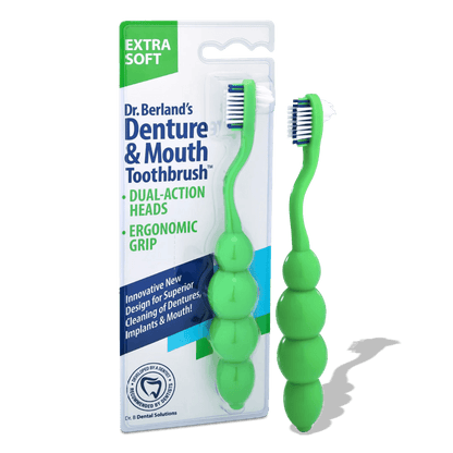 Da Toothbrush Denture & Mouth Toothbrush | Dual Head and Ergonomic Grip – Dr. B ...