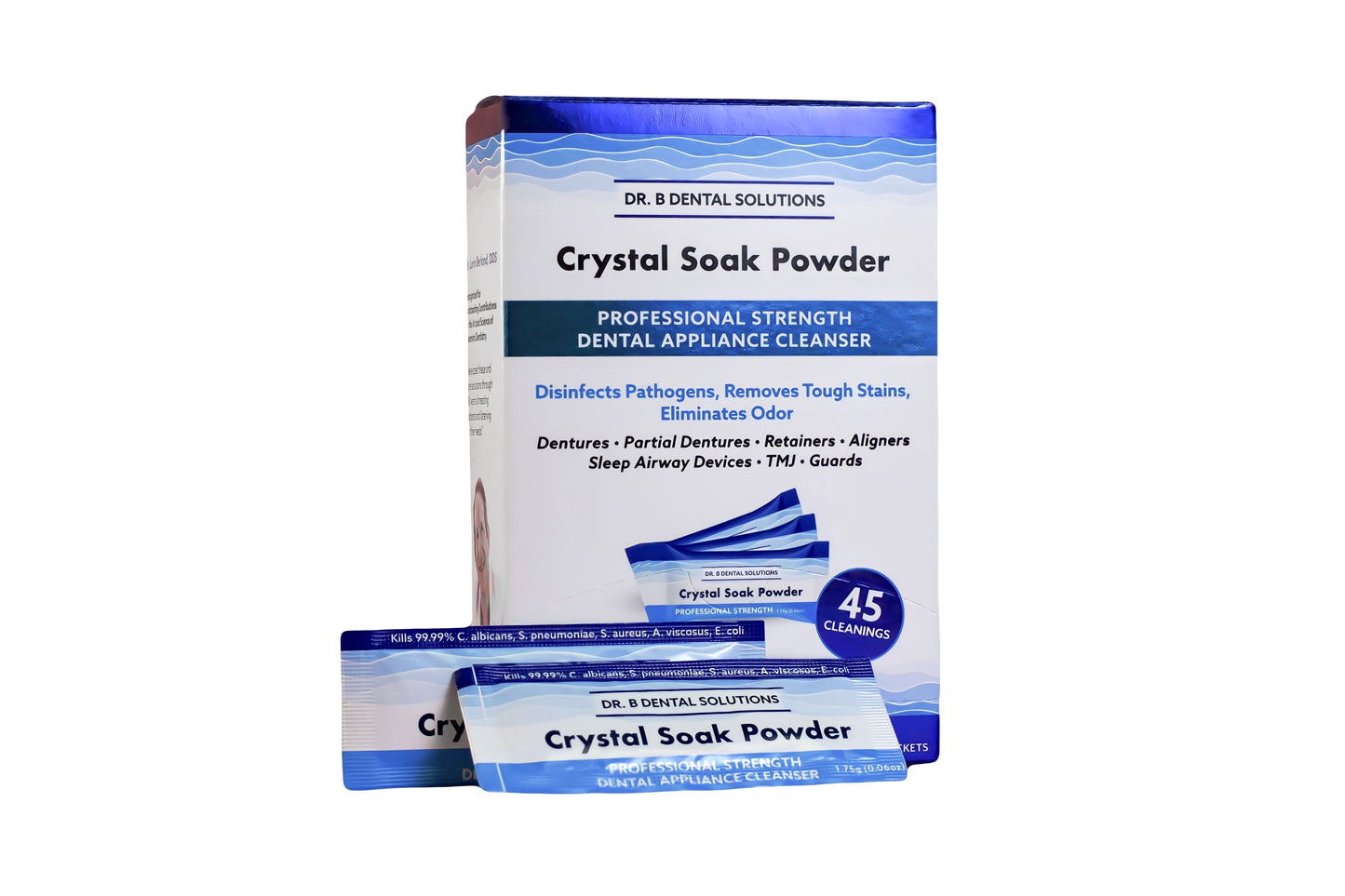 Dr. B Crystal Soak Cleanser - Powder