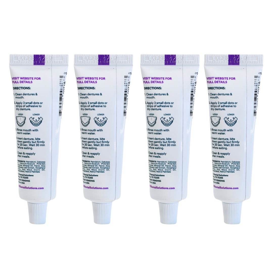 Adhesadent Denture Adhesive Zinc Free & ADA Accepted Adhesive Dr. B