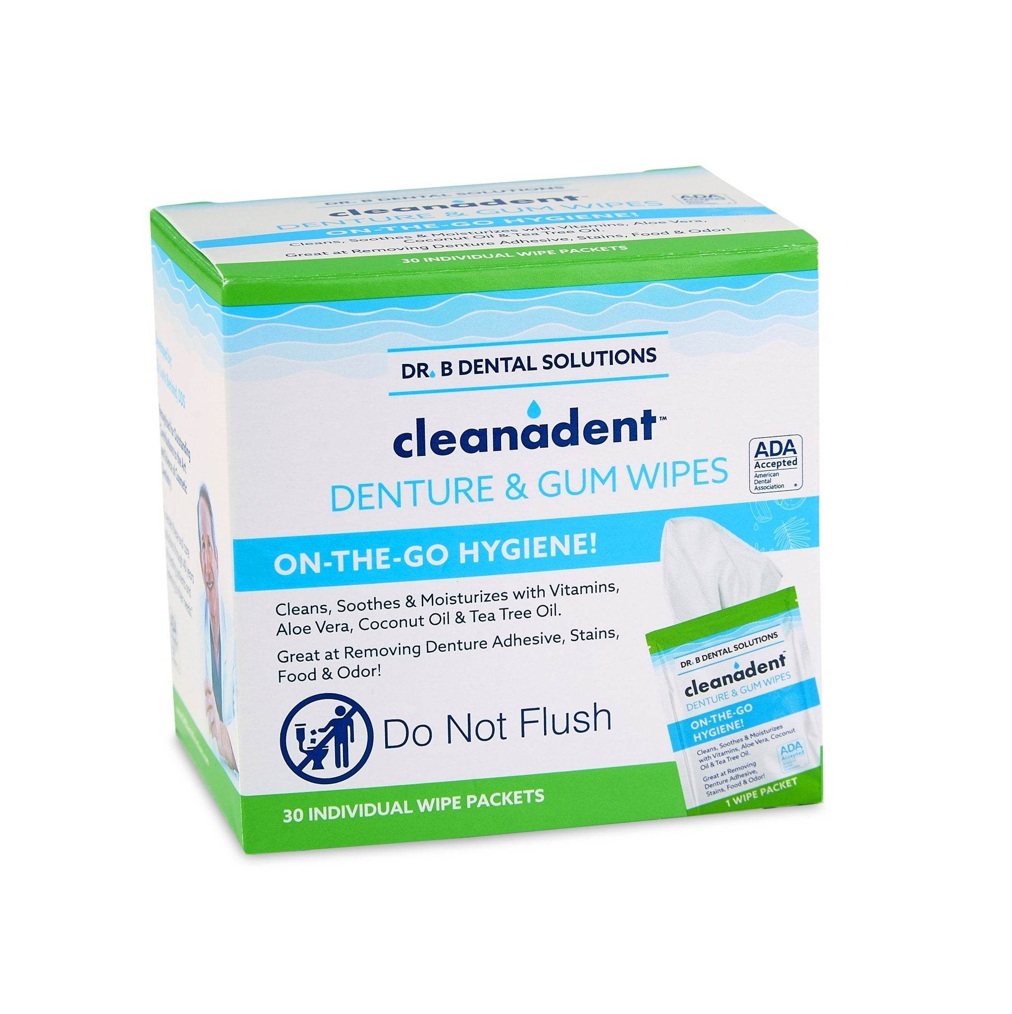 Cleanadent Wipes - Dr. B Dental Solutions