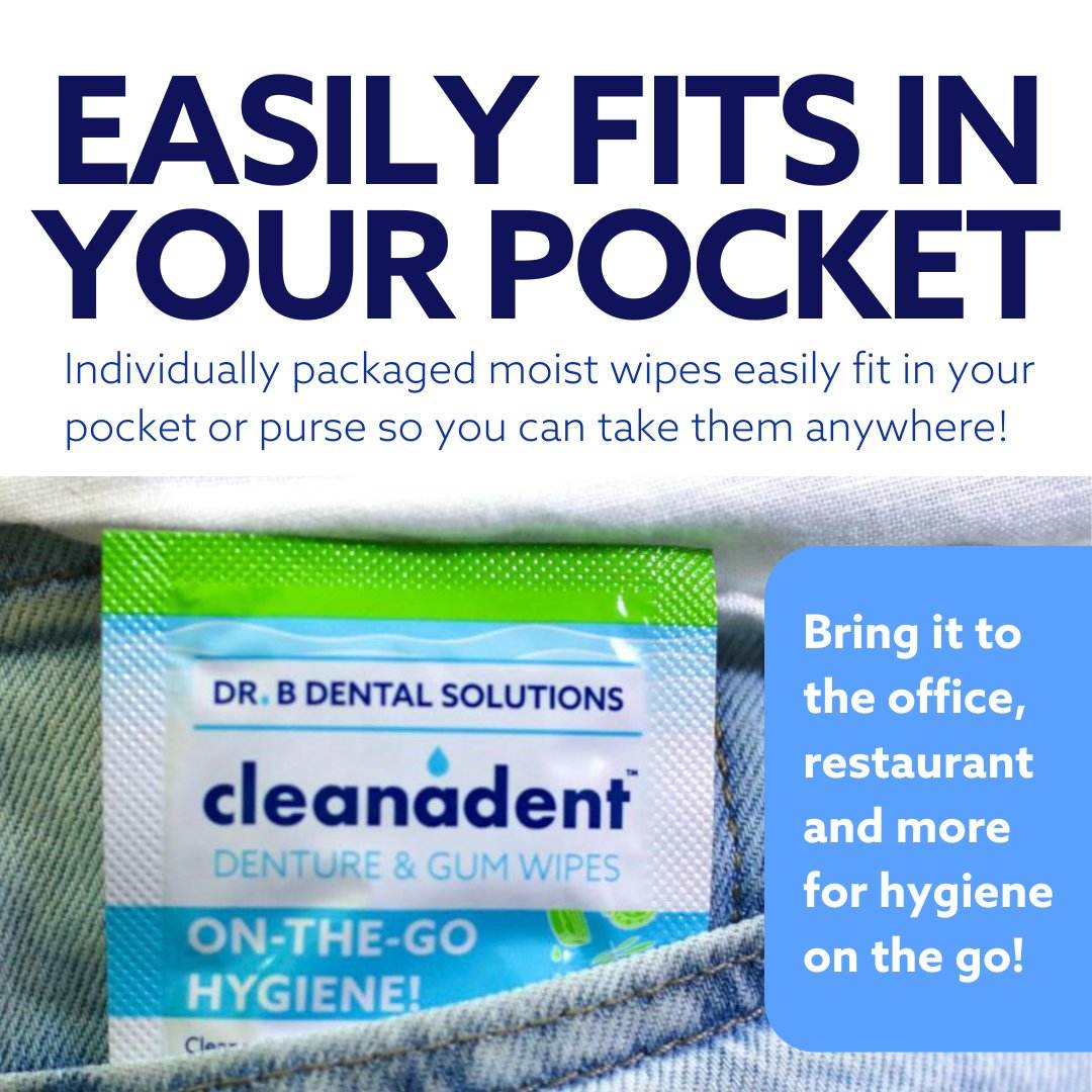 Cleanadent Wipes - Dr. B Dental Solutions