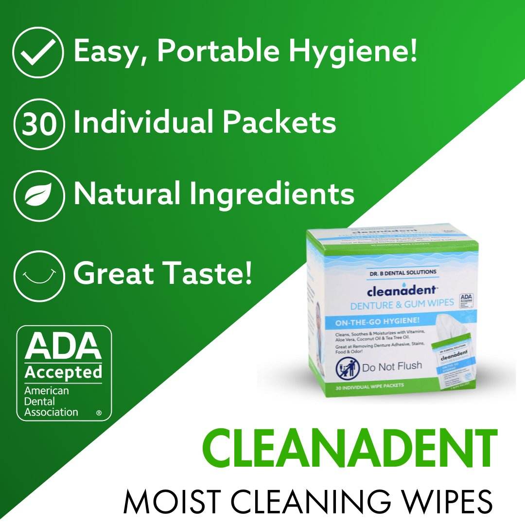 Cleanadent Wipes - Dr. B Dental Solutions