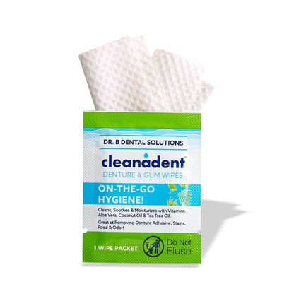 Cleanadent Wipes - Dr. B Dental Solutions