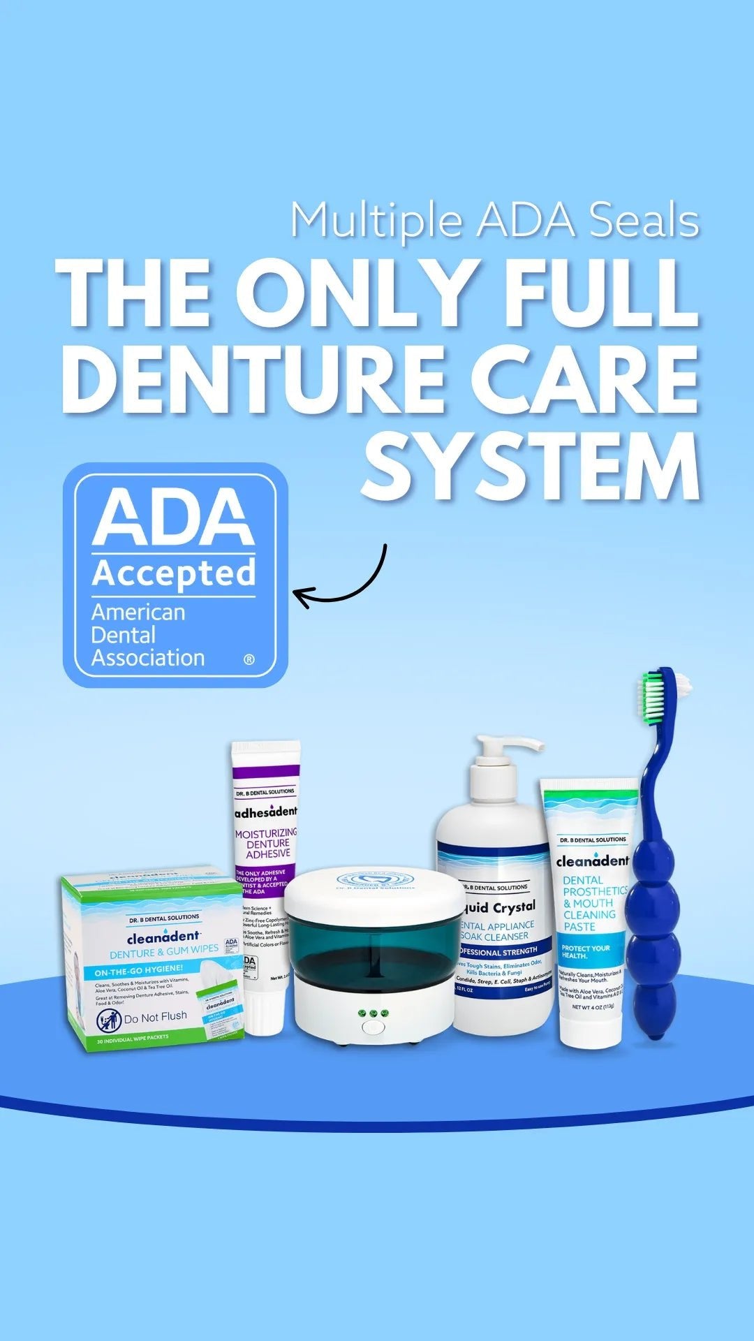 Denture Starter Kit - Dr. B Dental SolutionsDenture Starter Kit2979MultiP - DENTKITPowder CrystalDenture Starter Kit
