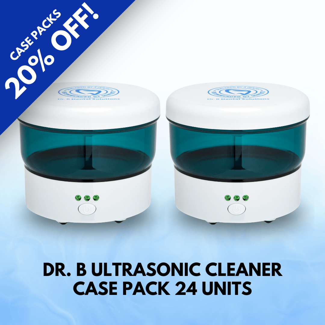 Dr. B Ultrasonic Cleaner Case Pack 24 Units - Dr. B Dental SolutionsDr. B Ultrasonic Cleaner Case Pack 24 Units2977Dr B Dental SolutionsSC - 002_CASEDr. B Ultrasonic Cleaner Case Pack 24 Units