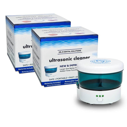 Dr. B Ultrasonic Cleaner - Dr. B Dental Solutions- Cleans Dentures, Retainers, Aligners, Sleep Devices