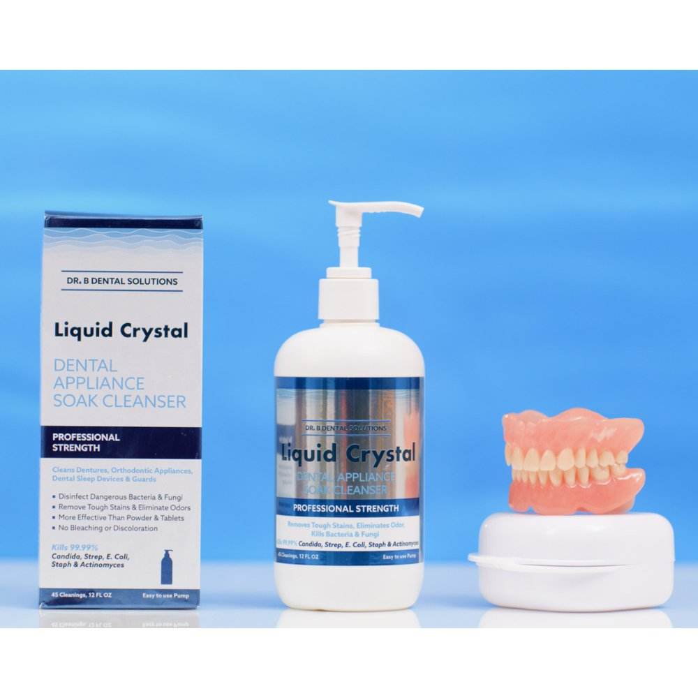 
                  
                    Liquid Crystal Soak Cleanser 12oz Case Pack 24 Units - Dr. B Dental Solutions
                  
                
