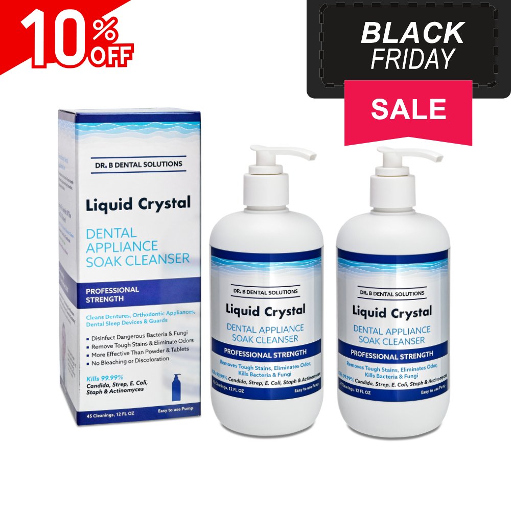 Liquid Crystal Soak Cleanser 12oz - Dr. B Dental SolutionsLiquid Crystal Soak Cleanser 12oz2977EsschemLCE - 2Pack2 Pack 12ozLiquid Crystal Soak Cleanser 12oz