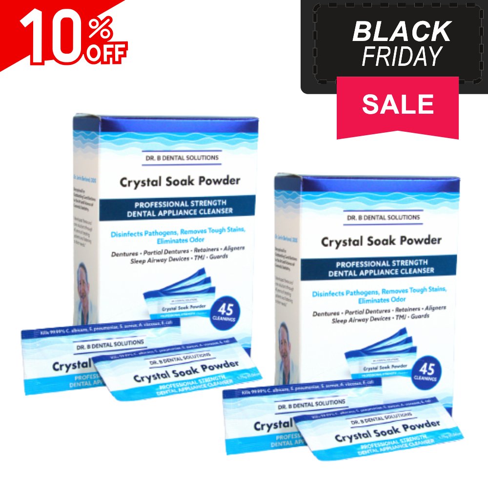 Powder Crystal Soak Cleanser - Dr. B Dental SolutionsPowder Crystal Soak Cleanser2977ProtechCS - PWDR - 2Pack2 - PackPowder Crystal Soak Cleanser